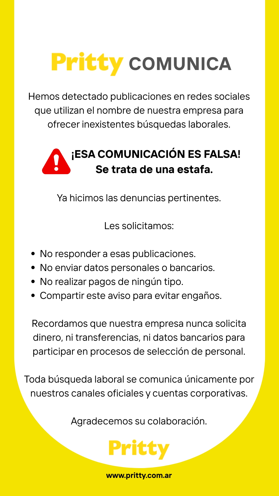 Promoción Pritty
